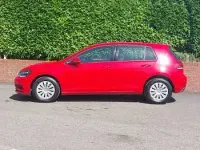 Used VW Golf VII S 85 HP (62 kW) 2019 Red Hatchback