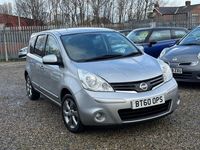 Used Nissan Note N-TEC 88 HP (64 kW) 2010 Silver MPV
