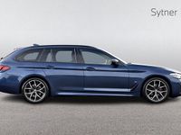 Used BMW 520 M Sport 187 HP (137 kW) 2022 Blue Estate