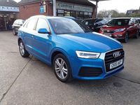 Used Audi Q3 S-Line 150 HP (110 kW) 2015 Blue SUV