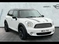 Used Mini Cooper Countryman Chili 122 HP (89 kW) 2014 Light white SUV
