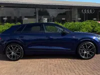 Used Audi Q8 Black Edition 286 HP (210 kW) 2021 Blue SUV