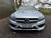 Used Mercedes C300 AMG Line Premium 2018 Silver Coupe