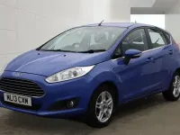 Used Ford Fiesta Zetec 2013 Blue Hatchback