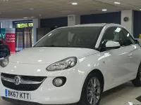 Used Vauxhall Adam Jam 87 HP (63 kW) 2017 White Hatchback