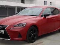 Used Lexus IS300h Sport Line 223 HP (164 kW) 2017 Red Sedan