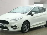 Used Ford Fiesta ST-Line X 125 HP (91 kW) 2019 White Hatchback
