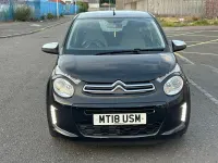 Used Citroën C1 Flair 68 HP (50 kW) 2018 Black Hatchback