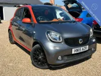Used Smart ForFour Edition #1 90 HP (66 kW) 2015 Grey Hatchback
