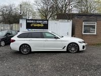 Used BMW 530 M Sport 282 HP (207 kW) 2021 White Estate