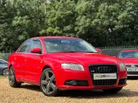 Used Audi A4 S-Line 2007 Red Sedan