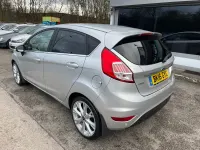 Used Ford Fiesta Titanium 125 HP (91 kW) 2016 Silver Hatchback