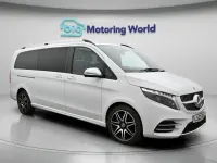Used Mercedes V300 AMG line 237 HP (174 kW) 2023 White MPV