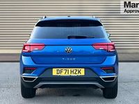 Used VW T-Roc Active 110 HP (80 kW) 2022 Blue SUV