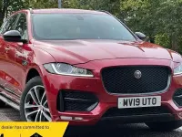 Used Jaguar F-Pace R-Sport 179 HP (131 kW) 2019 Red SUV