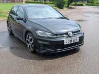 Used VW Golf VII R-line 2018 Black Hatchback