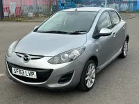 Gebraucht Mazda 2 2013 Silber Kleinwagen
