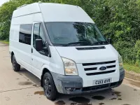 Used Ford Transit 125 HP (91 kW) 2013 White Van