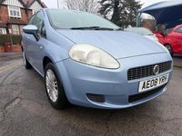 Used Fiat Grande Punto 77 HP (56 kW) 2008 Blue Hatchback