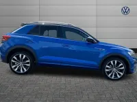 Used VW T-Roc R-line 150 HP (110 kW) 2019 Blue SUV