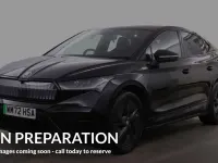 Used Skoda Enyaq iV vRS 219 kW (299 HP) 2022 Black SUV