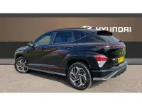 Second-hand Hyundai Kona N Line 100 CP (73 kW) 2024 Negru SUV