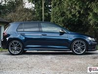 Used VW Golf VII R 2017 Blue Hatchback