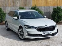 Used Skoda Superb SE L 150 HP (110 kW) 2024 White Estate