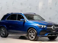 Used Mercedes GLE350 AMG line 272 HP (200 kW) 2019 Blue SUV