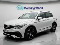Used VW Tiguan R-line 150 HP (110 kW) 2023 White SUV