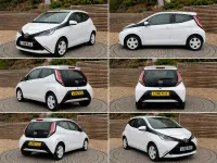 Used Toyota Aygo X-play 69 HP (50 kW) 2016 White Hatchback