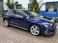 Used Audi A3 Sportback e-tron S-Line 2022 Blue Hatchback