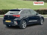 Usado VW T-Roc R-line 150 CV (110 kW) 2022 Negro SUV