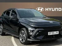 Second-hand Hyundai Kona N Line 129 CP (94 kW) 2025 Negru SUV