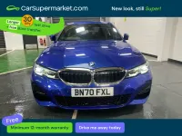 Begagnad BMW 330e M Sport 2020 Blå Sedan