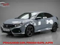 Used Honda Civic SR 2018 Grey Hatchback