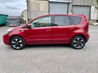 Begagnad Nissan Note N-TEC 2012 Röd Halvkombi