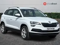 Used Skoda Karoq SE 116 HP (85 kW) 2019 White SUV
