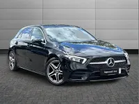 Used Mercedes A180 AMG line 134 HP (98 kW) 2020 Black Hatchback