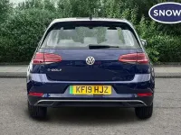 Used VW e-Golf 99 kW (135 HP) 2019 Blue Hatchback