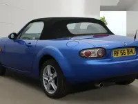 Used Mazda MX5 160 HP (117 kW) 2006 Blue Cabriolet