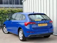 Used Skoda Scala SE 95 HP (69 kW) 2023 Blue Hatchback
