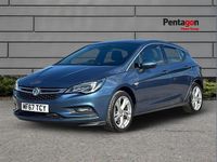 Used Vauxhall Astra SRi 150 HP (110 kW) 2017 Blue Hatchback