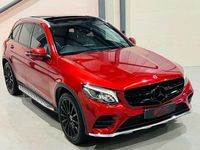 Used Mercedes GLC250 AMG line 204 HP (150 kW) 2018 Red SUV