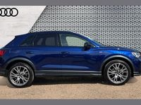 Used Audi Q3 Black Edition 150 HP (110 kW) 2025 Blue SUV