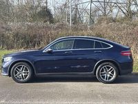 Used Mercedes GLC250 AMG Line Premium 2019 Blue Coupe