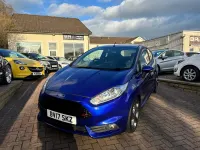 Used Ford Fiesta ST 182 HP (133 kW) 2017 Blue Hatchback