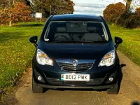 Used Vauxhall Meriva 98 HP (72 kW) 2012 Blue MPV
