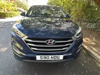 Used Hyundai Tucson 177 HP (130 kW) 2017 Blue SUV