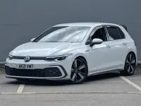 Used VW Golf VII GTD 150 HP (110 kW) 2021 White Hatchback
